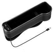 2PCS LED Car Seat Gap Filler Organizer with Charging Function – view 3