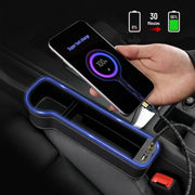 2PCS LED Car Seat Gap Filler Organizer with Charging Function – view 8