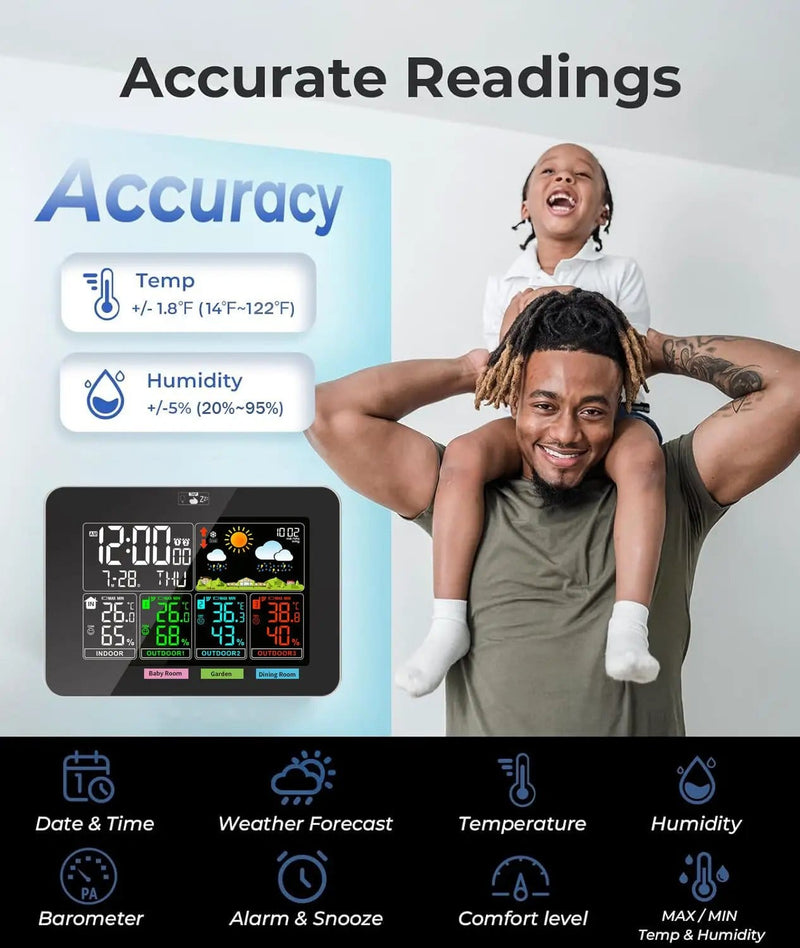 salelink.co.nz Unbranded Weather Station Wireless Weather Station Wireless | Action Outdoors NZ