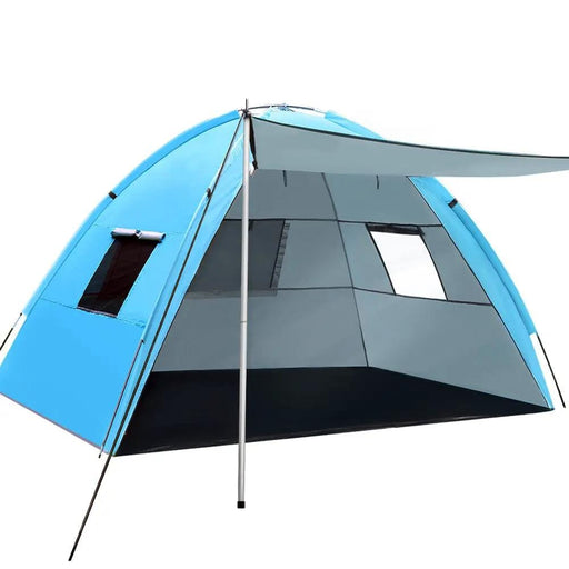 Weisshorn 4 Person Camping Tent | Beach Sun Shade Portable Hiking Shelter – view 1