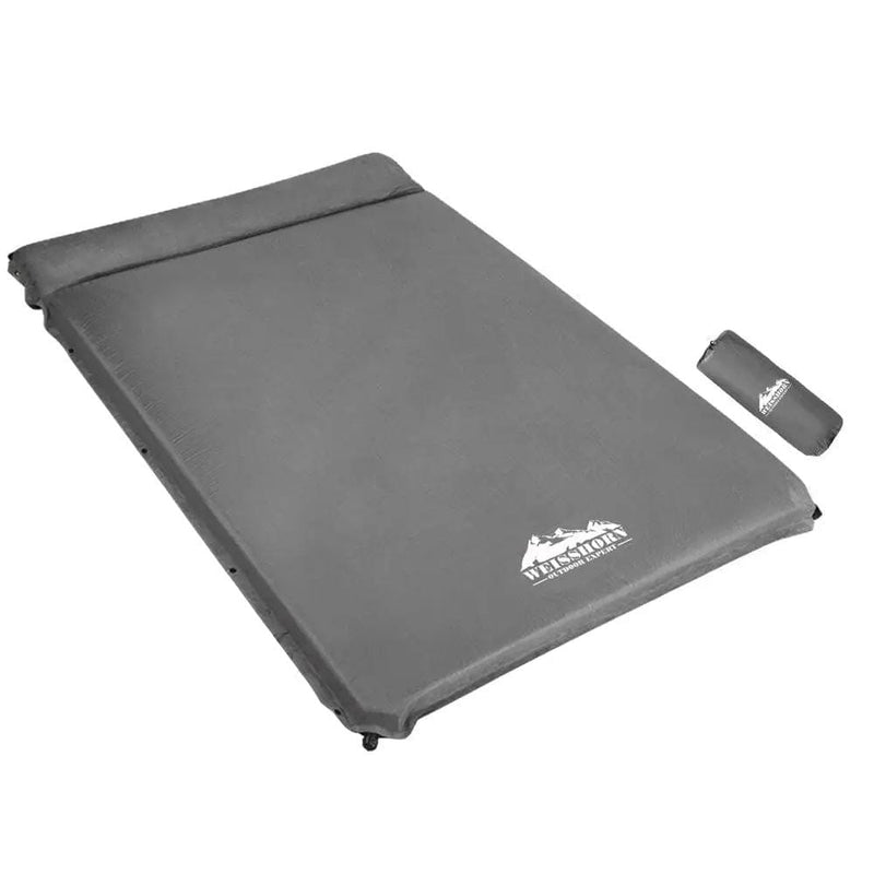 SportZone.co.nz Outdoor > Camping Weisshorn Self Inflating Mattress - Grey Weisshorn Self Inflating Mattress - Grey