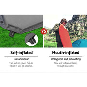 SportZone.co.nz Outdoor > Camping Weisshorn Self Inflating Mattress - Grey Weisshorn Self Inflating Mattress - Grey