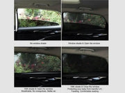 4pcs/set Car Front & Rear Side Window Sun Shade Cover Visor Mesh Shield Sunshade – view 3
