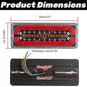 salelink.co.nz Unbranded 24V LED Tail Lights Trailer Lights 24V LED Tail Lights for Trailers and Trucks