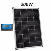 Solar Panel 200W + 30A Solar CONTROLLER Combo – view 2