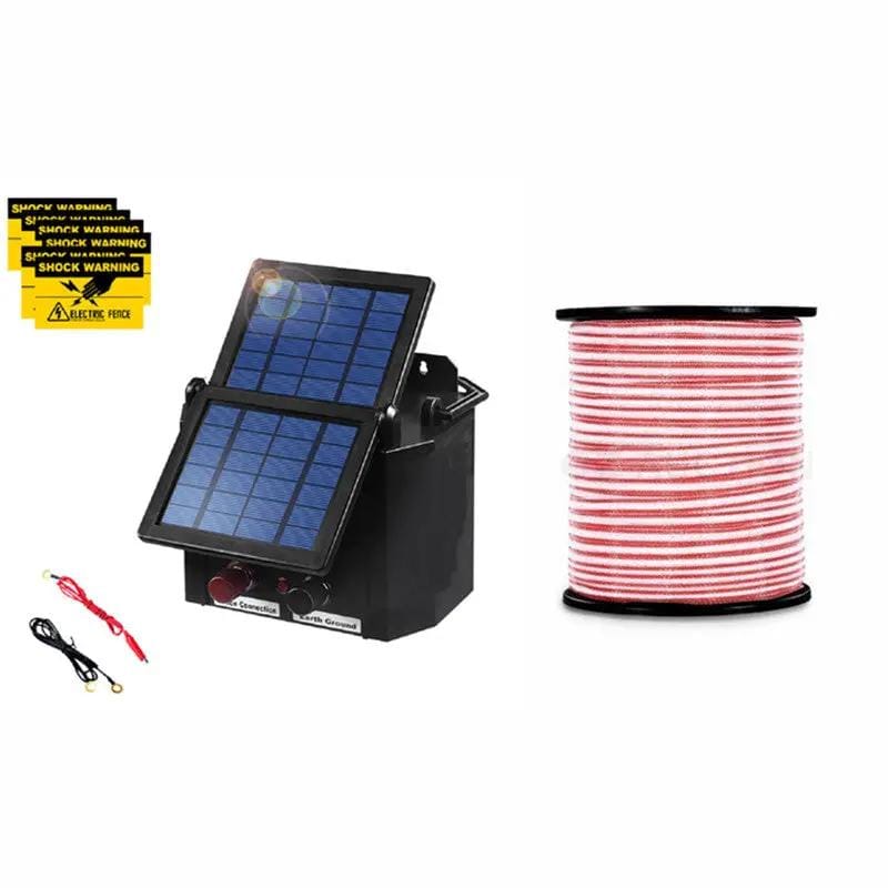 Electric Fence Energiser 8KM +1200M Polytape