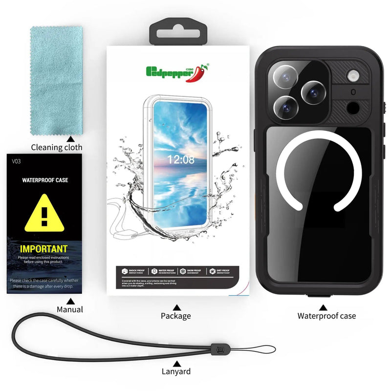 salelink.co.nz Unbranded iPhone 17 Pro Max Waterproof Case iPhone 17 Pro Max Waterproof Case | Action Outdoors NZ