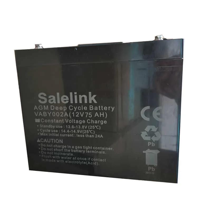 salelink.co.nz Unbranded AGM Battery 12V 75AH AGM Battery 12V 75AH