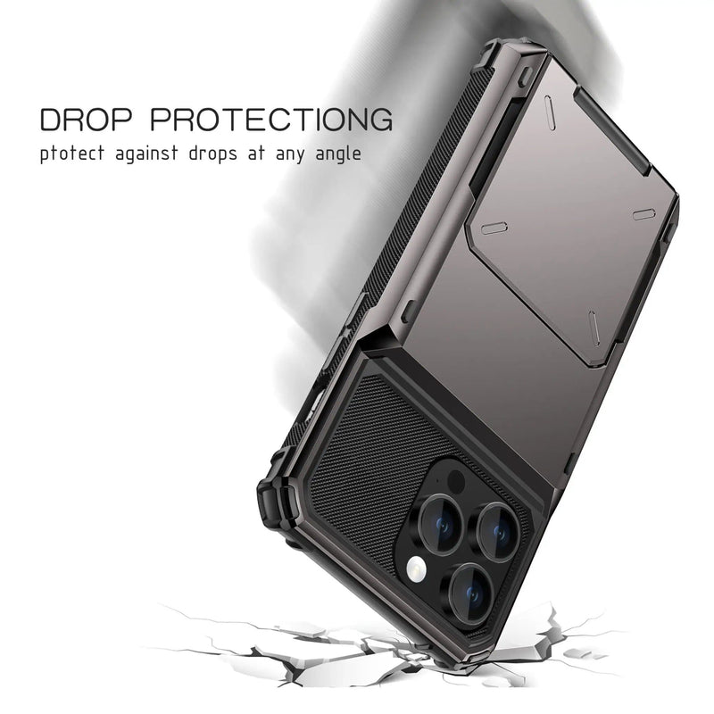 iPhone 15 Pro Max Case - Rugged Screen Protector Tempered Glass (PR8474) – view 6