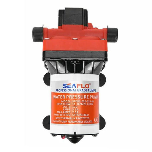 Seaflo 55PSI Pressure 12V Water Pump 11.3LPM For Caravan RV Boat Camper Trailer – view 2