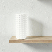 Nest & Stem Homewares Ceramic Vase Frankly Cotton Ceramic White Gloss Bubble Vase Frankly Cotton Ceramic White Gloss Bubble Vase