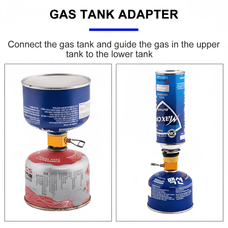 Widesea Camping Stove Propane Refill Adapter - Gas Burner Refill System | Camping Equipment – view 1