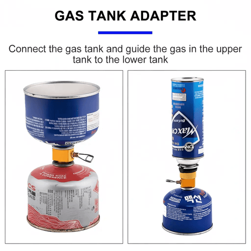 Widesea Camping Stove Propane Refill Adapter - Gas Burner Refill System | Camping Equipment – view 1