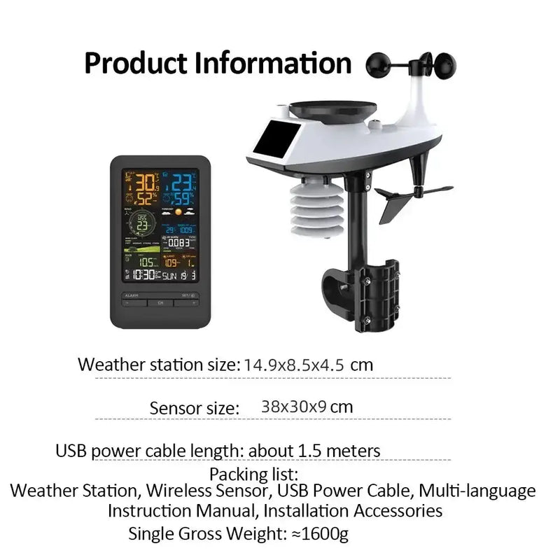 WiFi Smart Weather Station with Temperature & Humidity Sensor – view 3