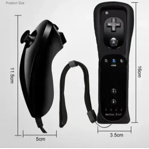 Wii Remote & Controller – With Motion Plus (8 colours available) – view 2