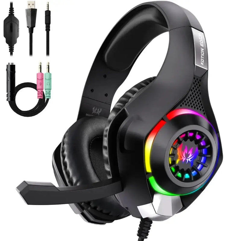 Habicare 9eight5 Wired 3.5mm Gaming Headset with Mic – PC/PS4/PS5/Xbox Wired 3.5mm Gaming Headset with Mic – PC/PS4/PS5/Xbox
