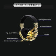 Wired Gaming Headset with Mic & LED (2 colours available) – view 5