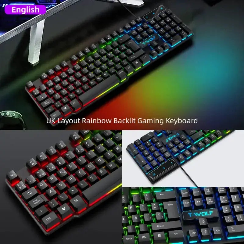 Habicare 9eight5 Wired Keyboard & Mouse Set Wired Keyboard & Mouse Set