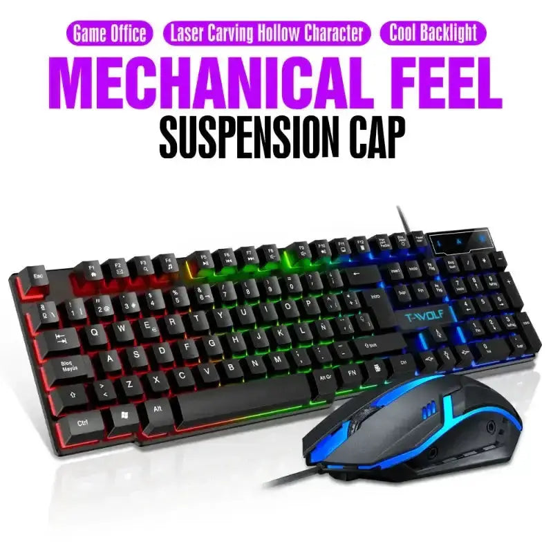 Habicare 9eight5 Wired Keyboard & Mouse Set Wired Keyboard & Mouse Set