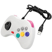 Wired Sega Saturn Controller – Classic USB Gamepad (available in Black & White) – view 6
