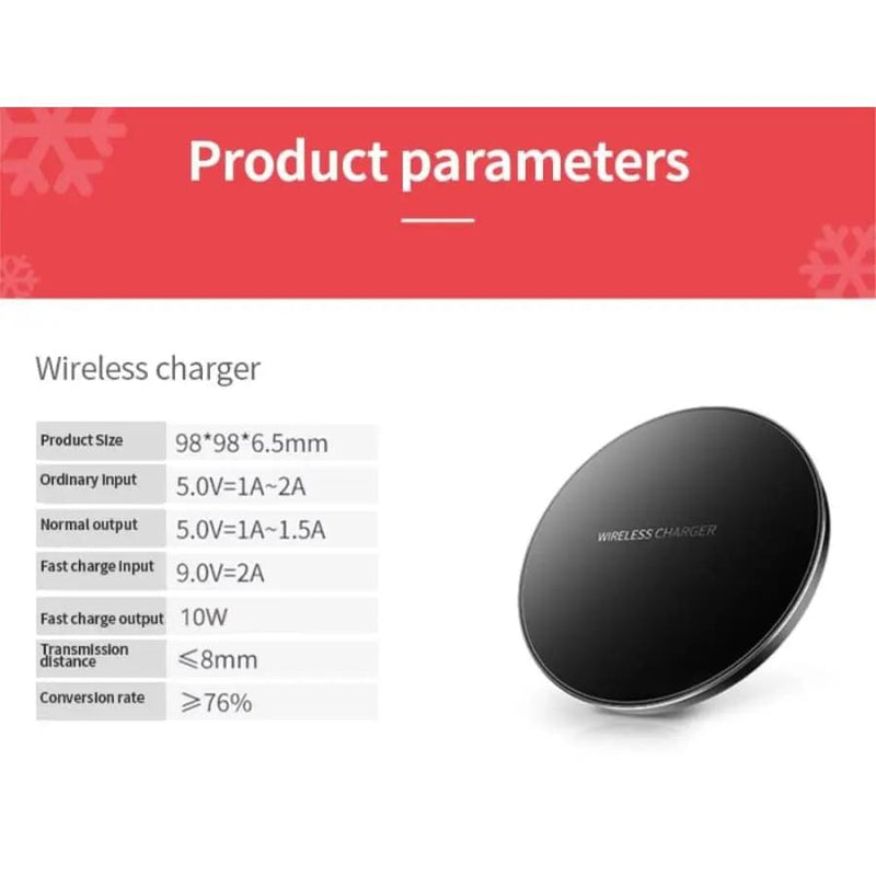 9eight5 Phone/Tablet Accessories Wireless Charger (4 colours available) Wireless Charger (4 colours available)