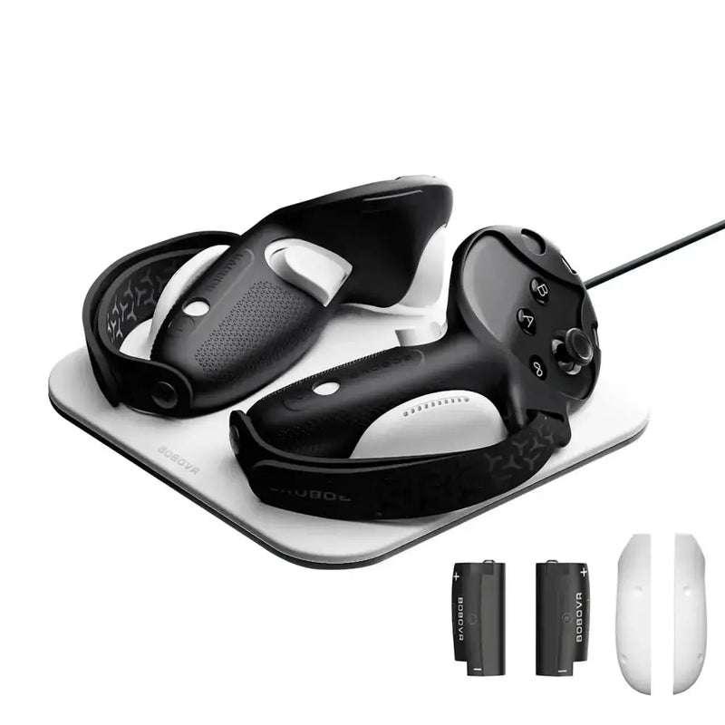 Wireless Charging Dock + G3 Controller Grips for Meta Quest 3/3S – view 1