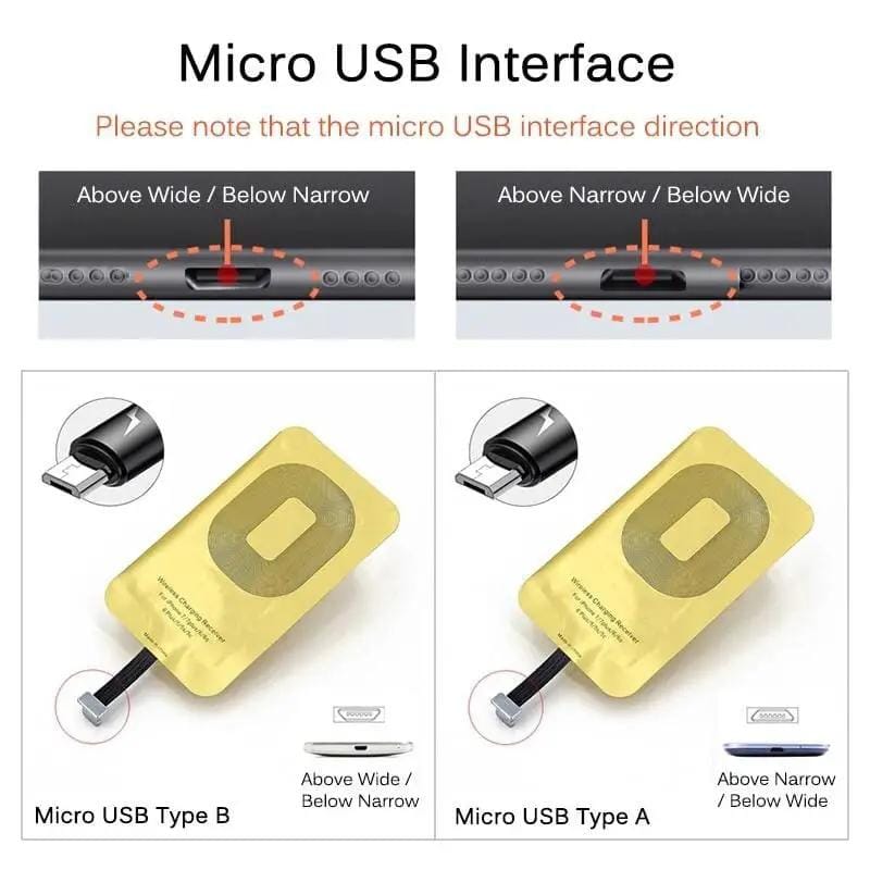 Wireless Charging Receiver - Type B (Micro USB) Devices – view 4