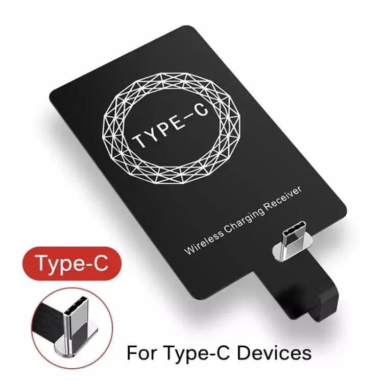 9eight5 Phone/Tablet Accessories Wireless Charging Receiver - Type C Devices Wireless Charging Receiver - Type C Devices