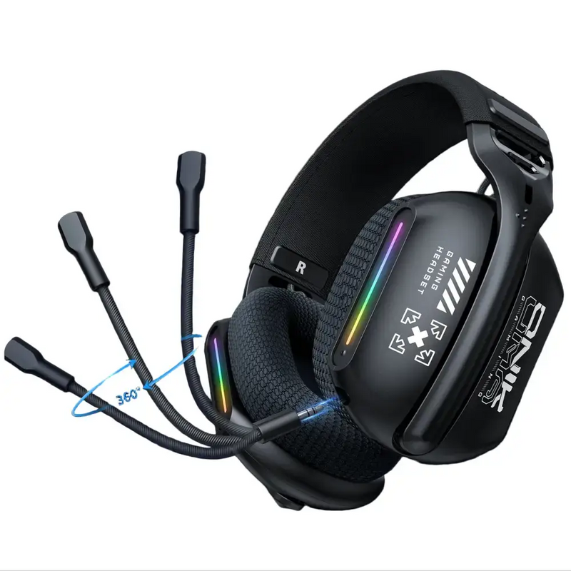 Habicare 9eight5 Wireless Gaming Headset – RGB Wireless Gaming Headset – RGB