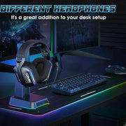 Habicare 9eight5 Wireless Gaming Headset – RGB Wireless Gaming Headset – RGB