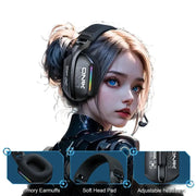 Habicare 9eight5 Wireless Gaming Headset – RGB Wireless Gaming Headset – RGB