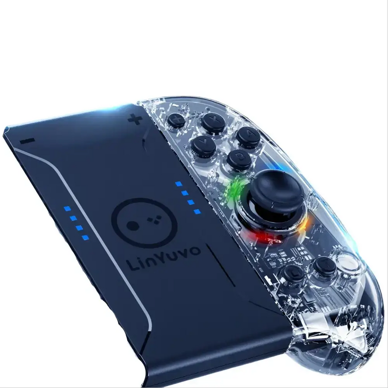 Habicare 9eight5 Wireless Joypad – 8-Color LED, Turbo, Vibration Wireless Joypad – 8-Color LED, Turbo, Vibration