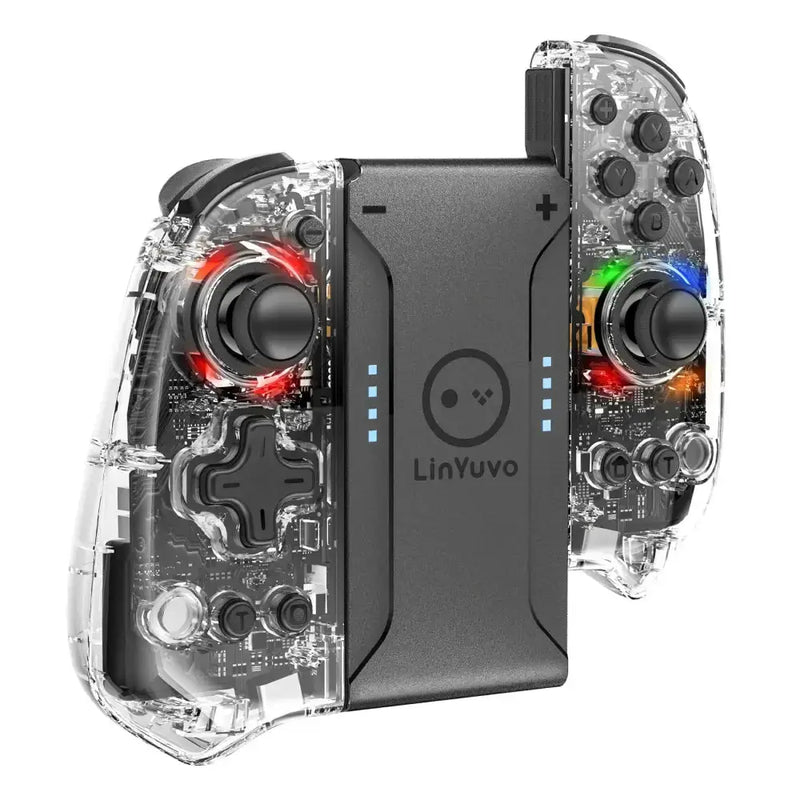 Habicare 9eight5 Wireless Joypad – 8-Color LED, Turbo, Vibration Wireless Joypad – 8-Color LED, Turbo, Vibration