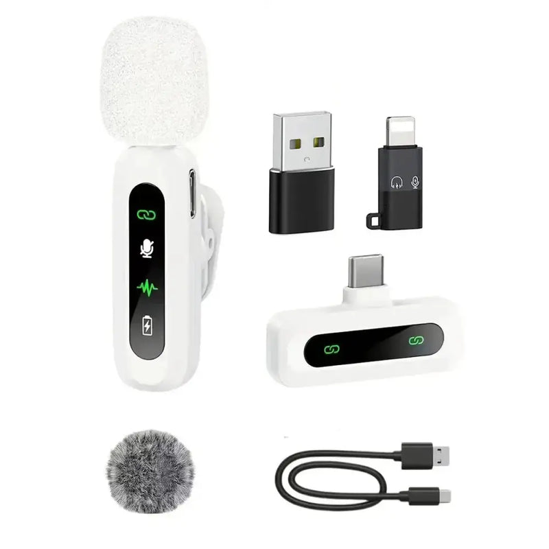 Wireless Lavalier Mic for iPhone, Android & PC (available in different sets) – view 9
