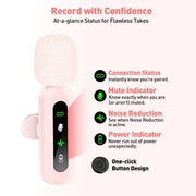 Wireless Lavalier Mic for iPhone, Android & PC (available in different sets) – view 3