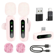 Wireless Lavalier Mic for iPhone, Android & PC (available in different sets) – view 2