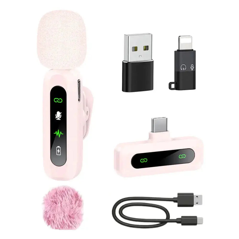Wireless Lavalier Mic for iPhone, Android & PC (available in different sets) – view 11