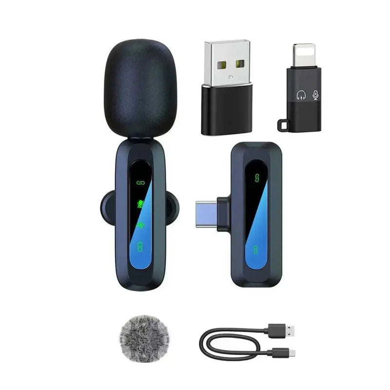 Wireless Lavalier Mic for iPhone, Android & PC (available in different sets) – view 18