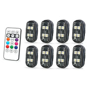 Wireless LED Strobe Lights – 8-Color Rechargeable Anti-Collision Warning Lights – view 12