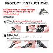 Wireless LED Strobe Lights – 8-Color Rechargeable Anti-Collision Warning Lights – view 2