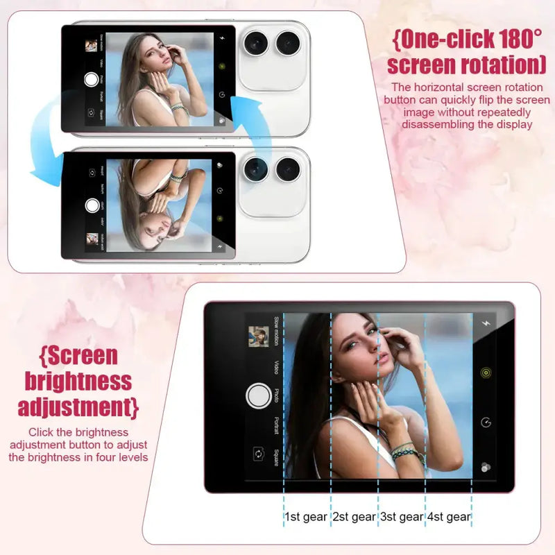 Habicare 9eight5 Wireless Selfie Monitor Screen for iPhone & Android Wireless Selfie Monitor Screen for iPhone & Android