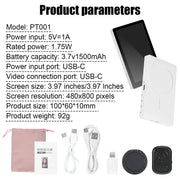 Habicare 9eight5 Wireless Selfie Monitor Screen for iPhone & Android Wireless Selfie Monitor Screen for iPhone & Android