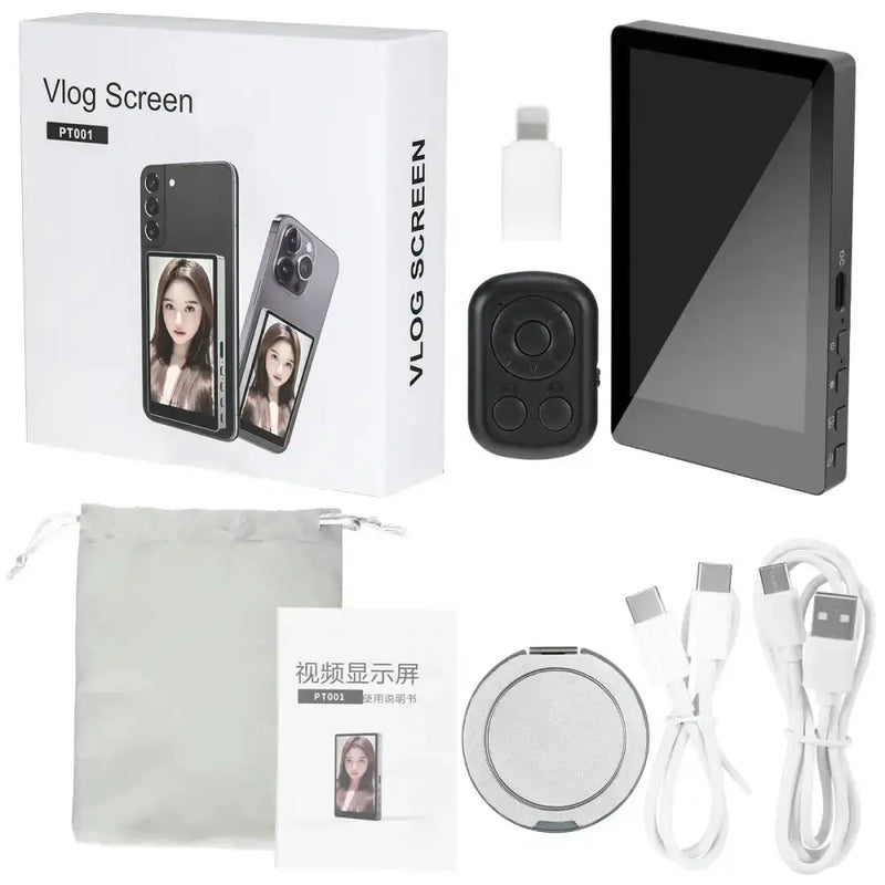 Habicare 9eight5 Wireless Selfie Monitor Screen for iPhone & Android Wireless Selfie Monitor Screen for iPhone & Android