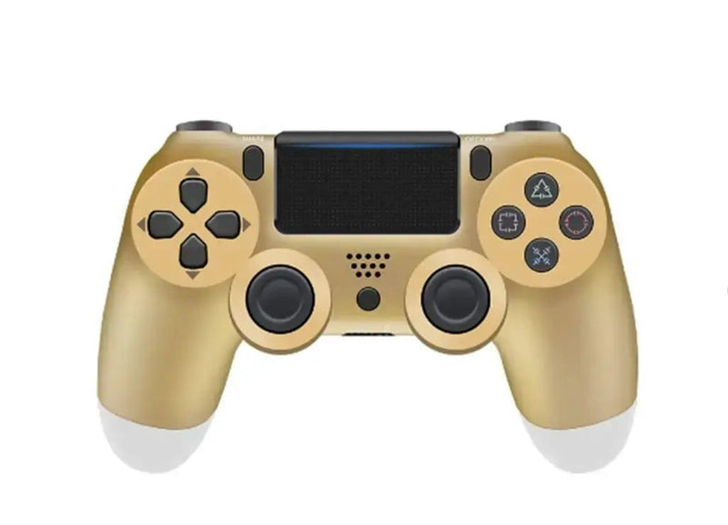techplus PS4 Controller - Gold Gold Wireless PS4 Controller for PlayStation 4 and PC