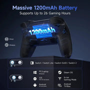 Habicare 9eight5 Wireless RGB Gamepad (available in Black & White) Wireless RGB Gamepad (available in Black & White)