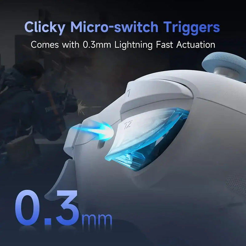 Wireless RGB Gamepad – Switch 2/PC/Phone/TV, NFC, Gyro (available in Black & White) – view 10