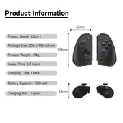 Wireless RGB Joy-Pad – Switch/Lite/OLED (available in 5 colours) – view 15