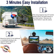 Habicare HBC Wireless Solar – 5" Rear View Monitor Wireless Solar – 5" Rear View Monitor