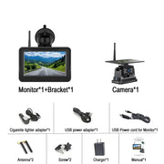 Habicare HBC Wireless Solar – 5" Rear View Monitor Wireless Solar – 5" Rear View Monitor