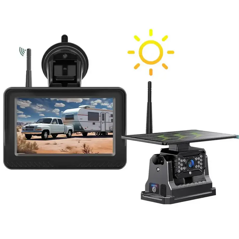 Habicare HBC Wireless Solar – 5" Rear View Monitor Wireless Solar – 5" Rear View Monitor